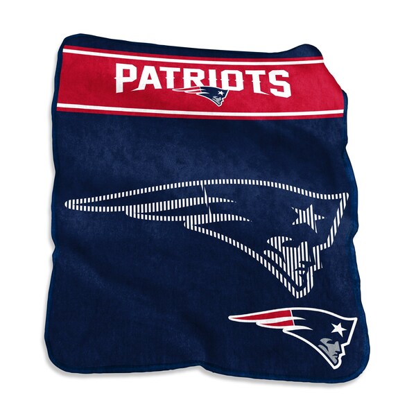 Logo Brands New England Patriots 60x80 Raschel Throw 619-26X - main